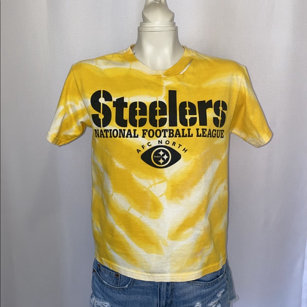 *CUSTOM DYED PITTSBURGH STEELERS TSHIRT